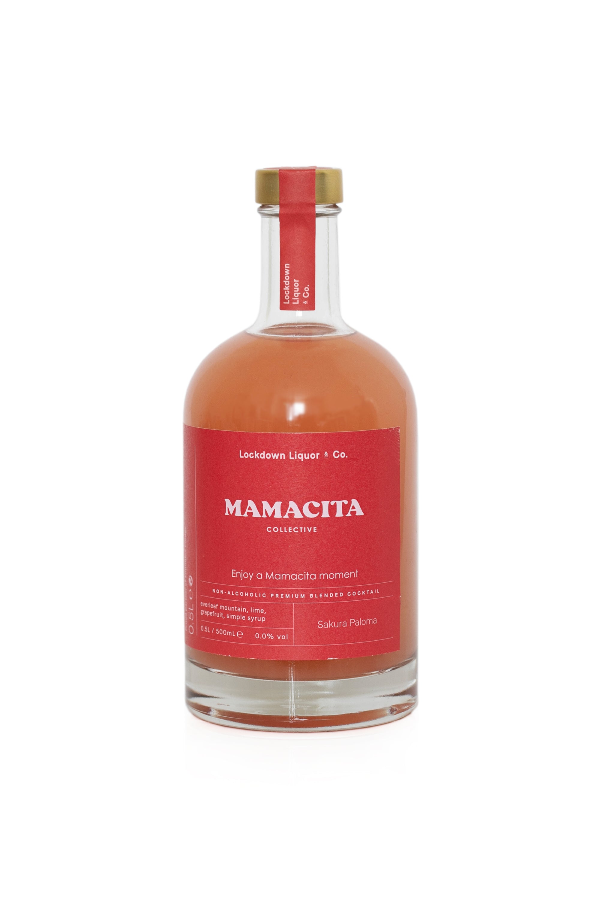 Mamacita Collective Lockdown Liquor Red