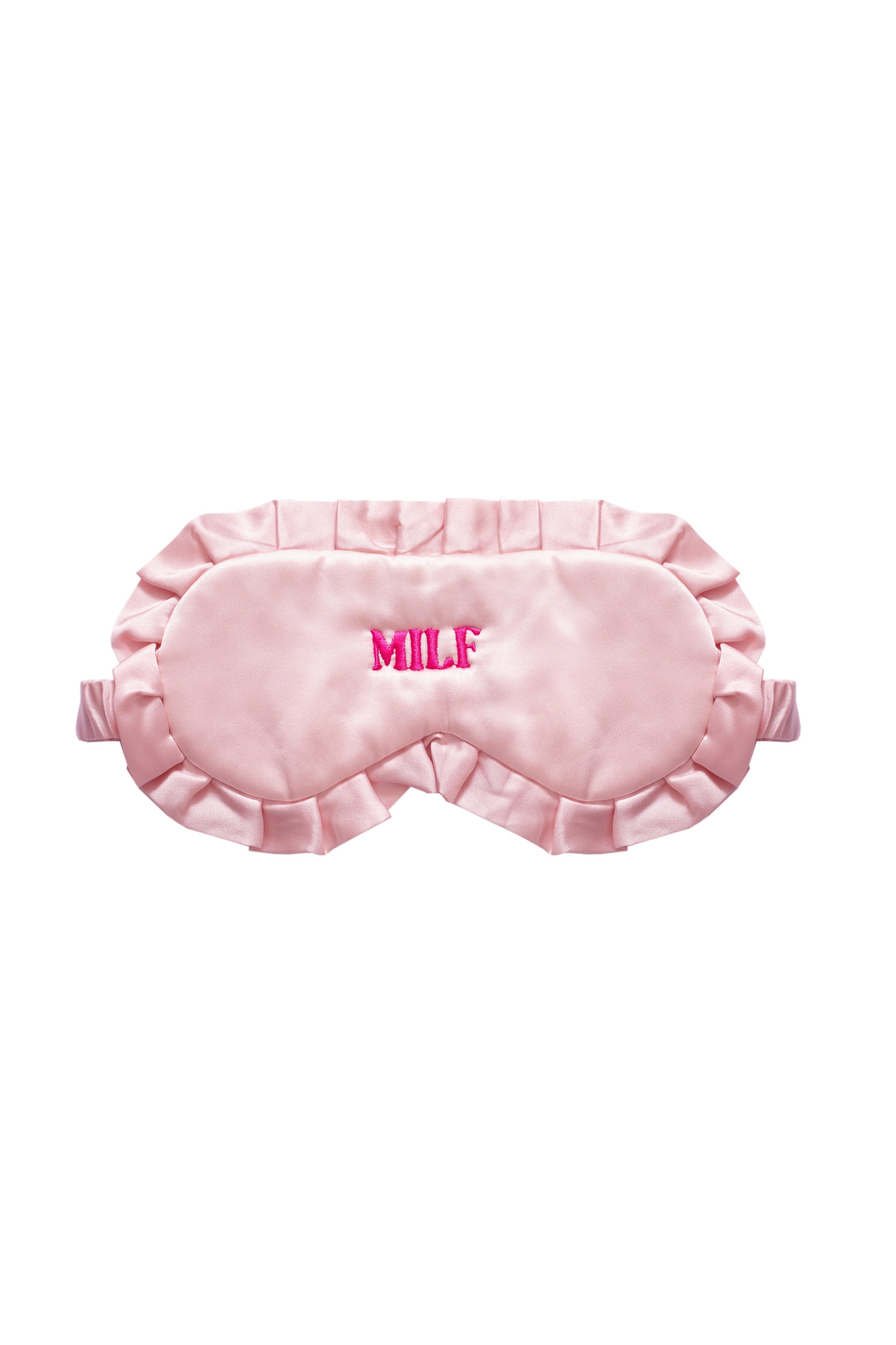 Mamacita Collective Pink MILF Silk Eye Mask