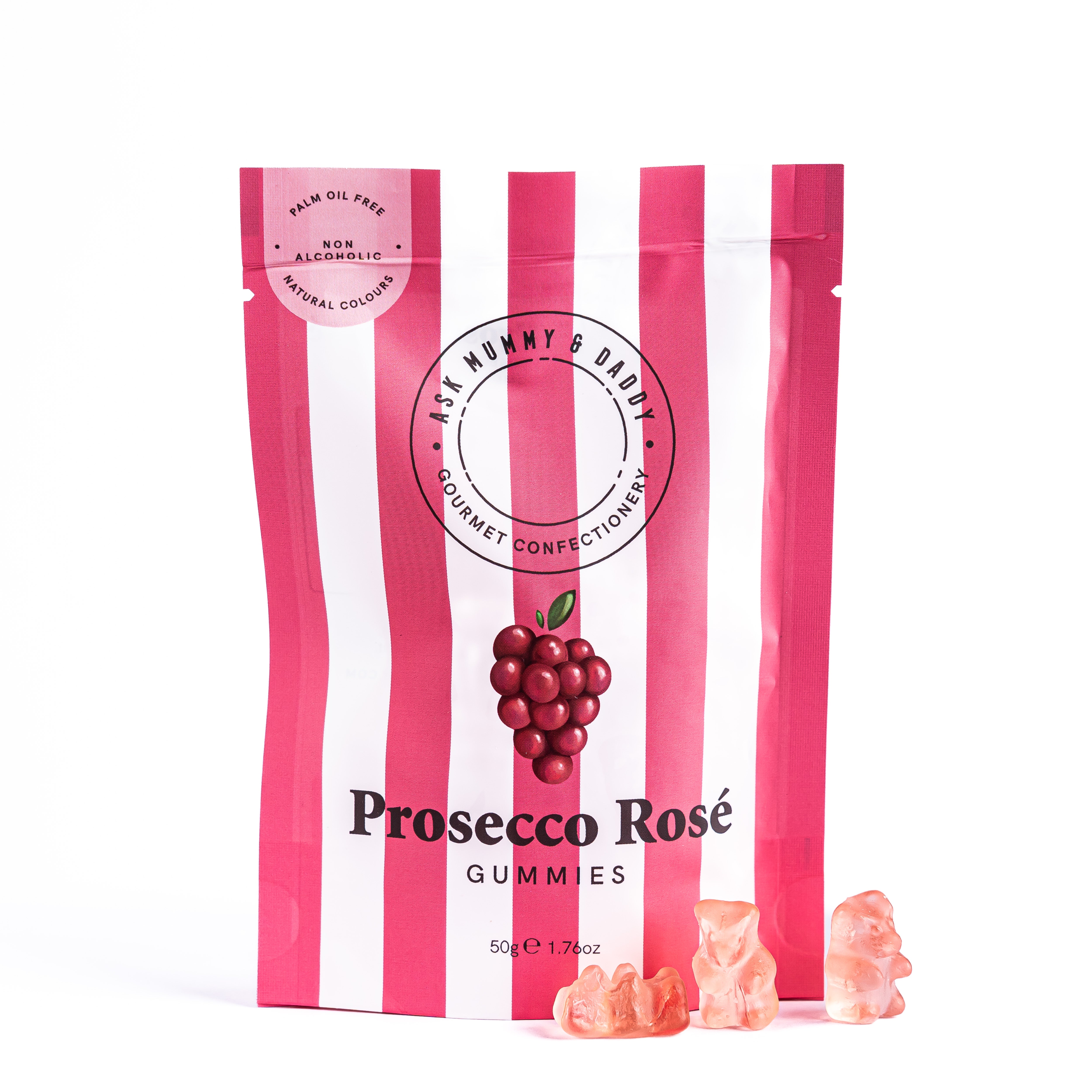 Asl Mummy and Daddy Prosecco Rose Gummies (No Alcohol)